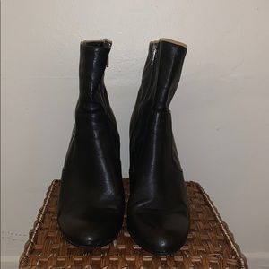 Steve Madden Leather Heeled Booties - Size 7.5